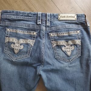 Rock Revival Haine Bootcut Jean Size 34